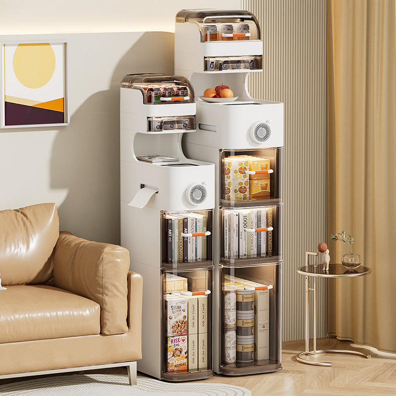 Bathroom Slit Storage Cabinet Ultra-Narrow Drawer Type Toilet Storage Cabinet Bathroom Toilet Floor Shelf