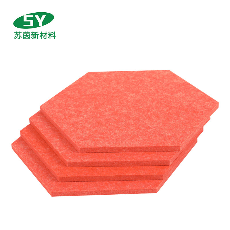 Manufacturers Supply Self-Adhesive Polyester Fiber Sound Absorption Board Cinema Ktv Tympanic Kindergarten Decorative Materials details Picture