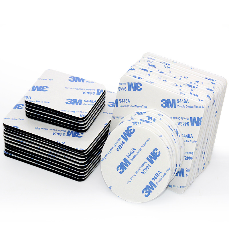 Customized eva foam double-sided tape, round and square eva foam double-sided tape pad, electronic base, sponge tape pad details Picture