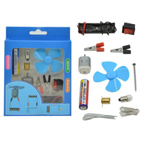 Circuit test box Primary school science electrical series parallel experimental equipment Battery box switch lamp holder conductor