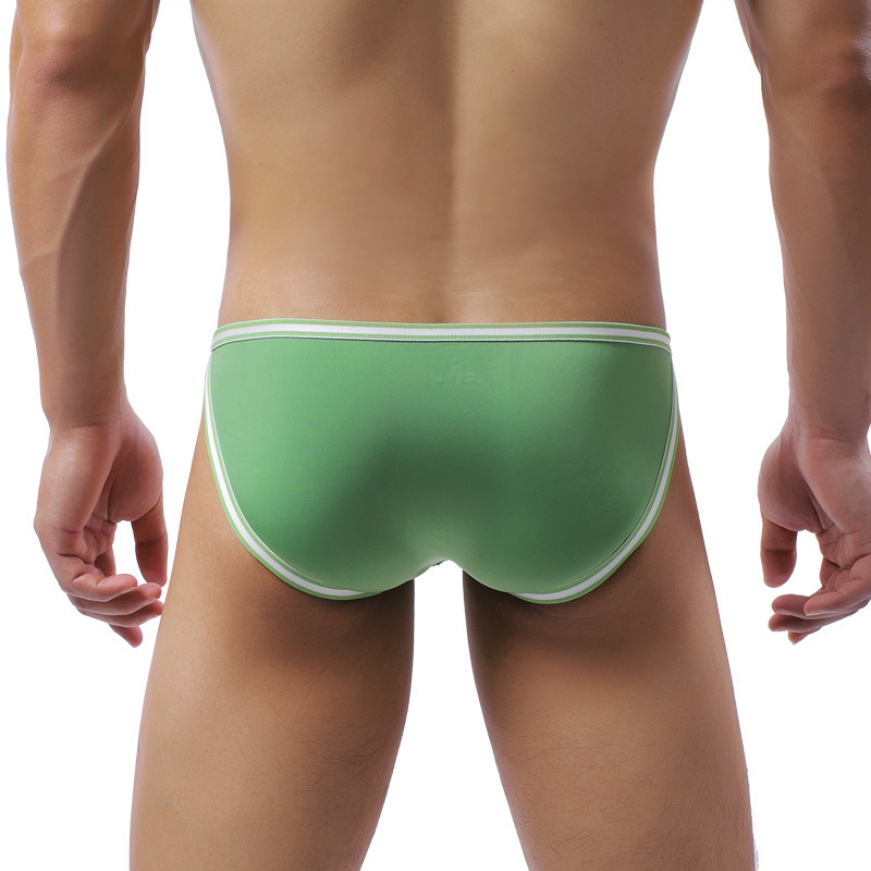 男士三角裤实物图