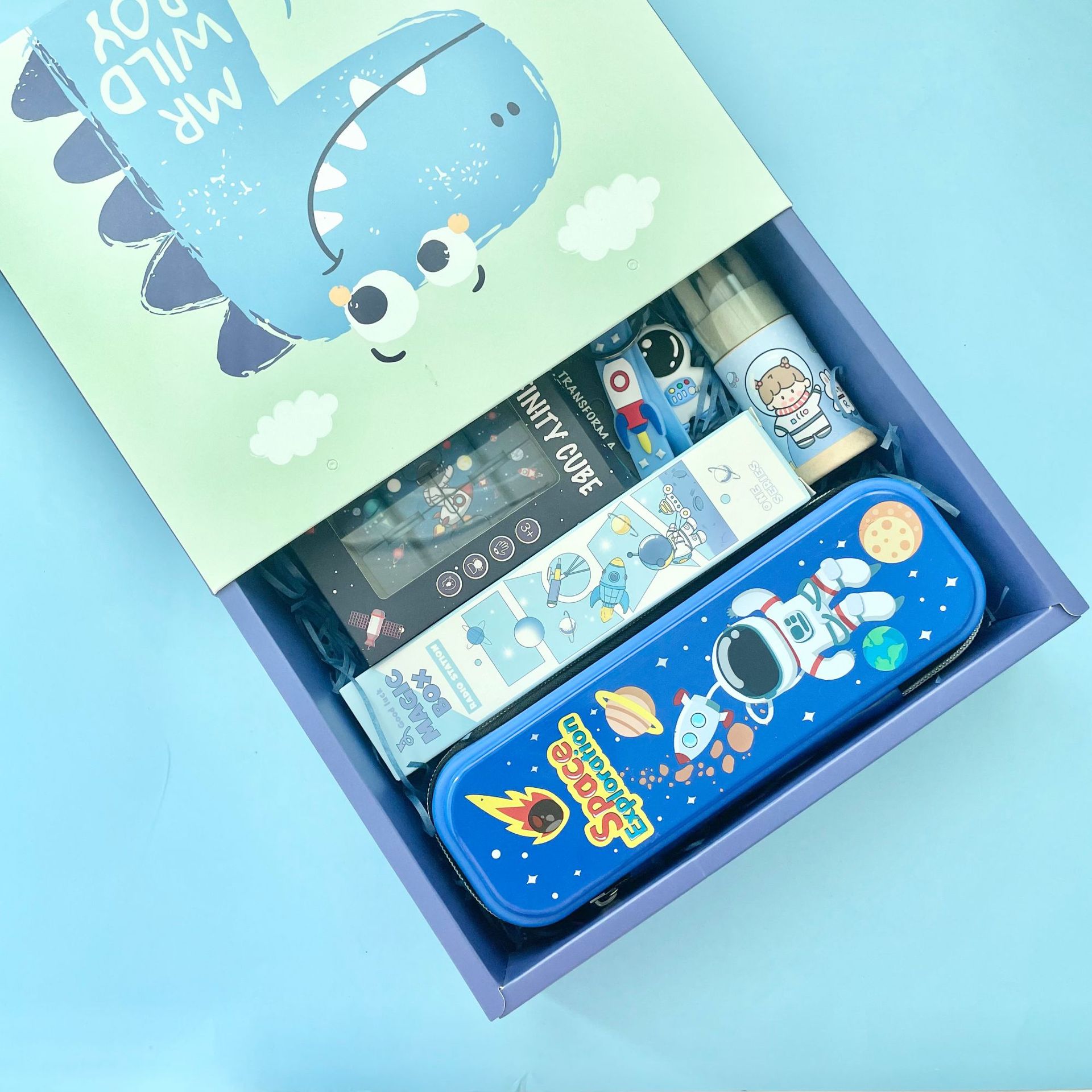 June 1 Children's Day kindergarten birthday gift Stationery gift box for primary school students school graduation season with small gifts full figure