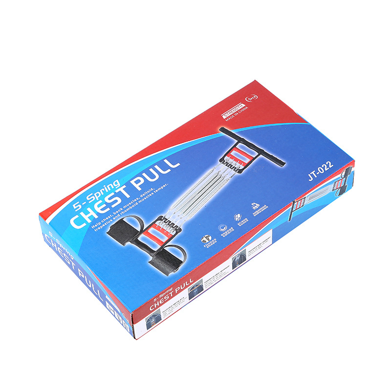 外贸批发三用弹簧拉力器臂力器扩胸器健身器材多功能弹簧拉力器