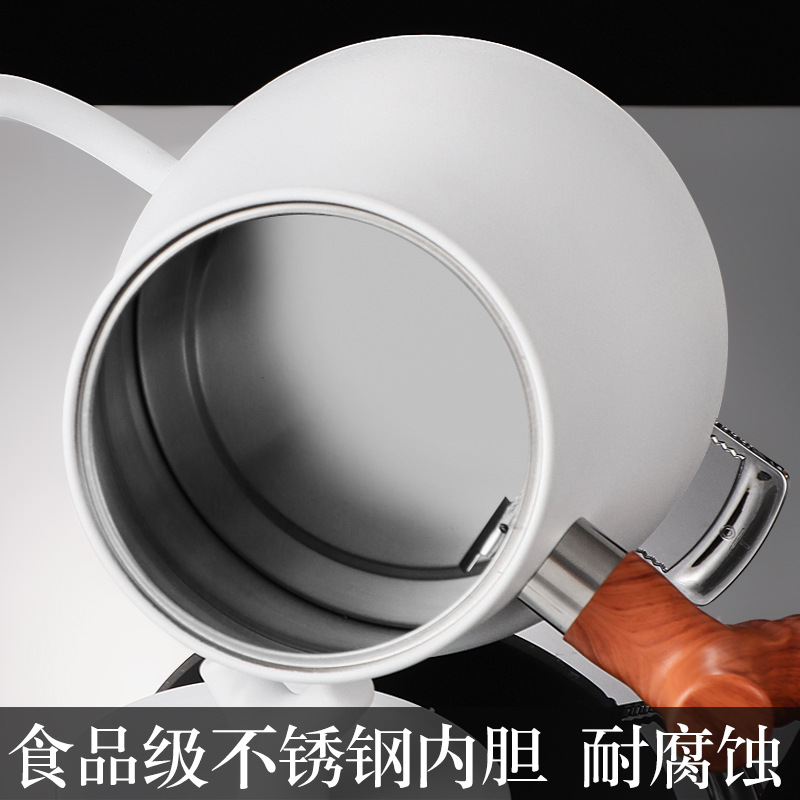 Swan Neck Electric Kettle Wholesale Stainless Steel Tea Kettle Long Mouth Coffee Kettle Kettle Application Scenario
