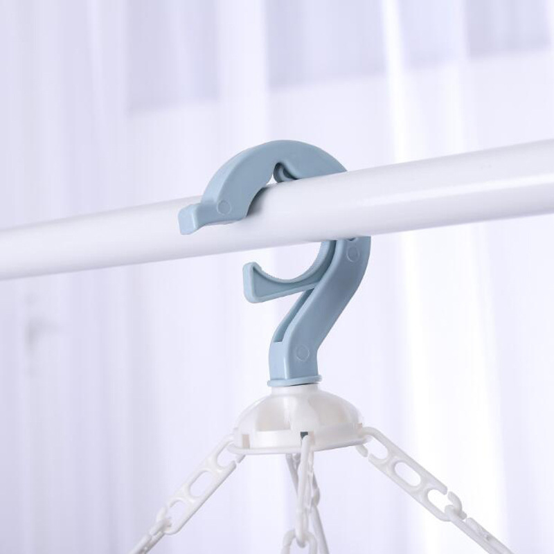 32-clip folding clothes hanger details Picture