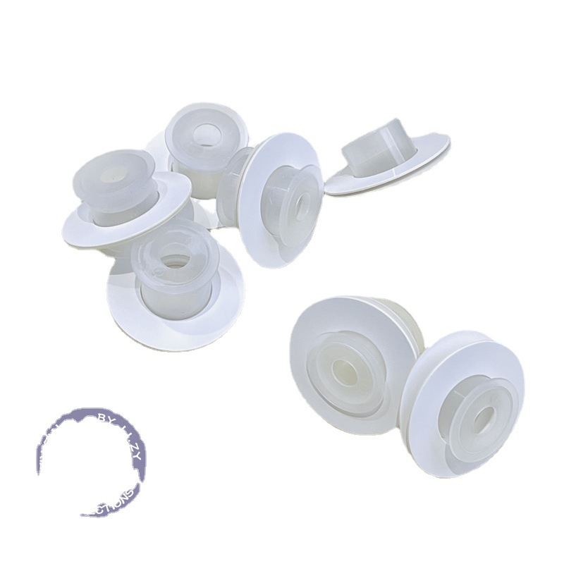 Separate Paper 2.8Cm Inner Diameter Small Hole Ribbon Paper Reel Small Code Distribution Paper Reel Spool Transparent Plastic Pipe Item Picture