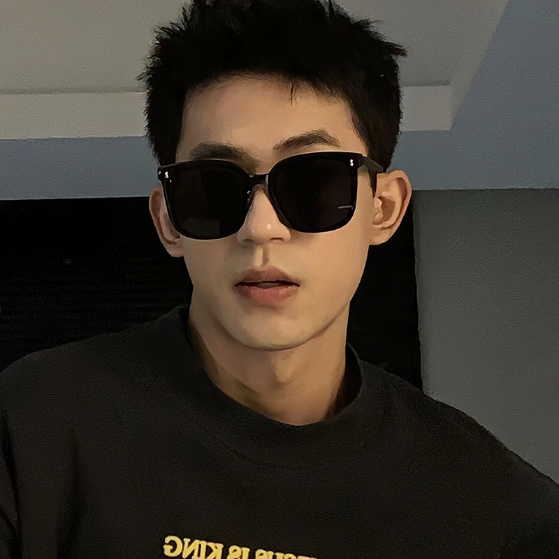 2025夏季新款gm墨镜男士大脸显瘦痞帅遮阳防紫外线太阳镜女高级感