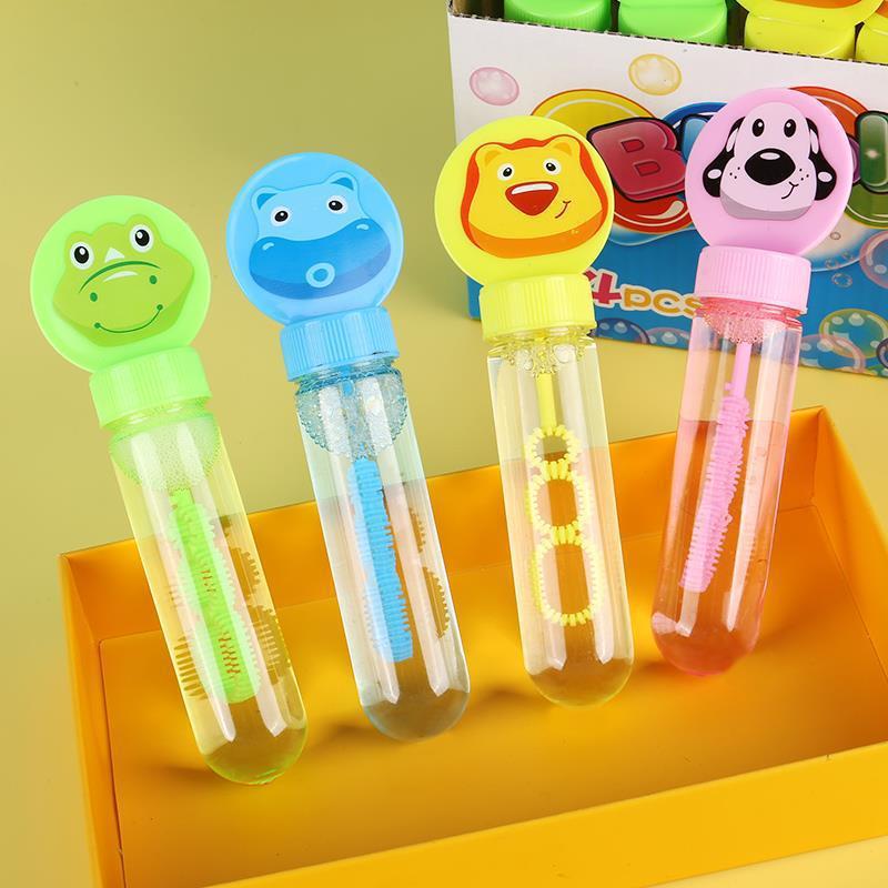 卡通泡泡棒动物迷你便携吹泡泡玩具儿童泡泡水幼儿园宝宝玩具礼物