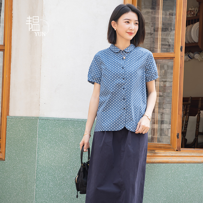 衬衫男士夏季休闲/衬衫女士长袖气质/女式真丝短袖/亚麻/亚麻上衣产品图