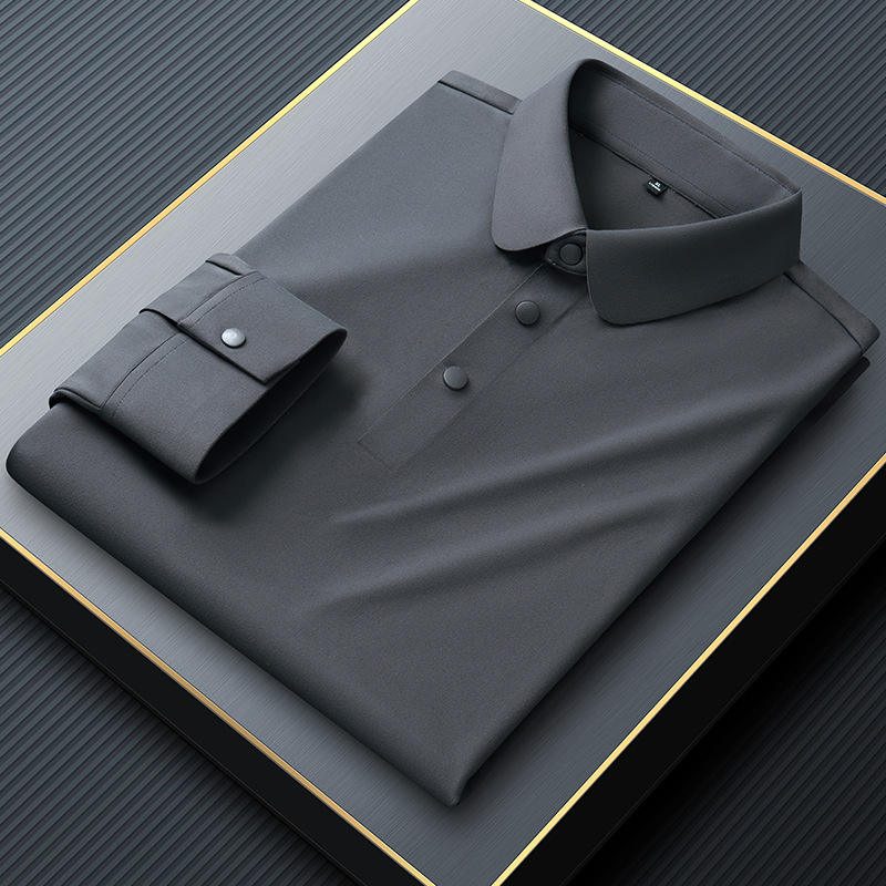 男士POLO衫实物图