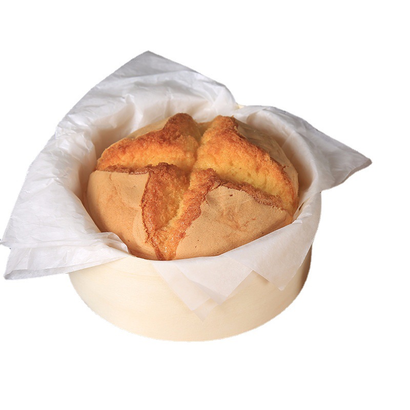 Basque cheesecake packaging box, 4-inch and 6-inch wooden box, baking gift box, wedding souvenir gift box, wedding candy box Item Picture
