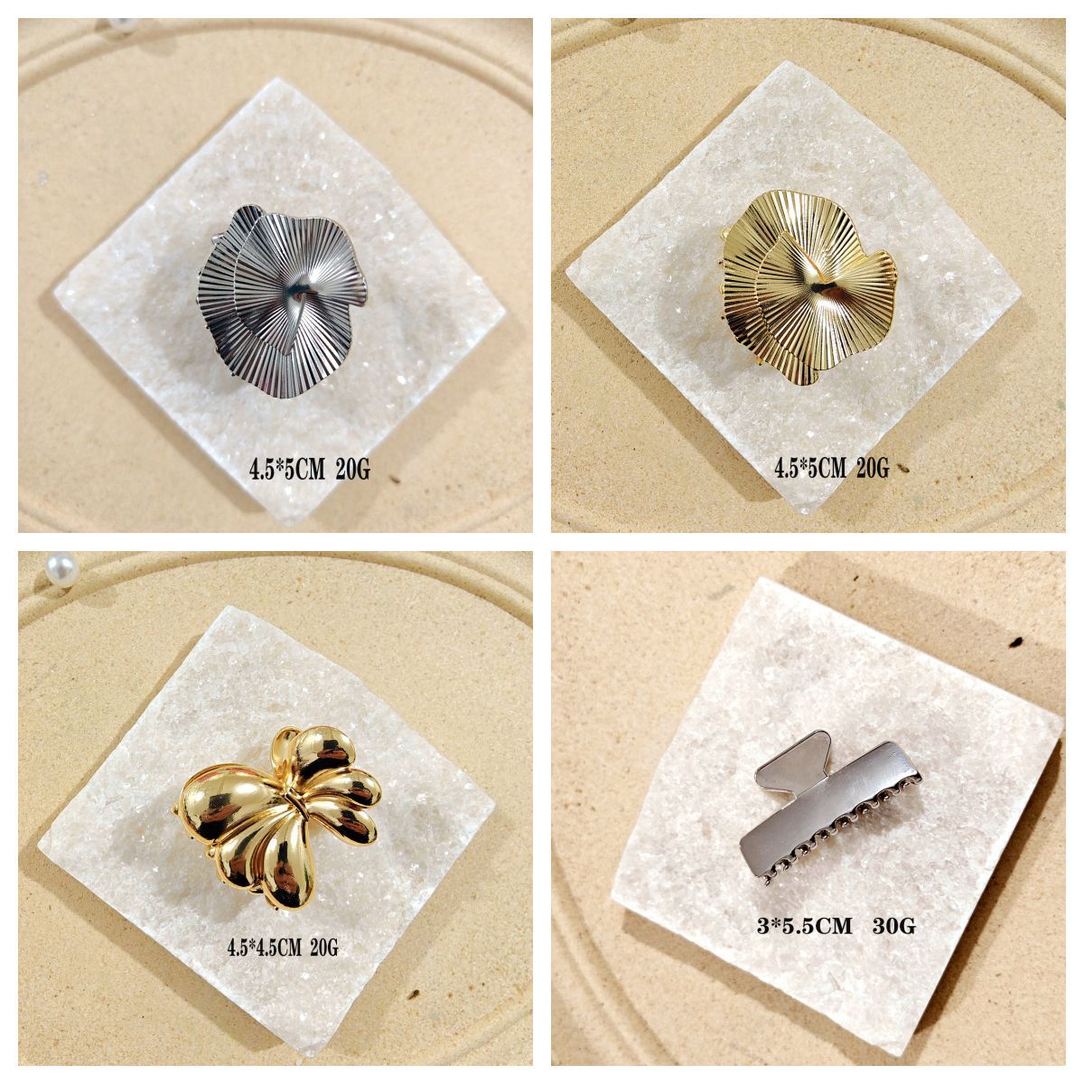 Korean fashion hairpin Women 2026 new shark clip high-end and sophisticated spring and summer updo headwear