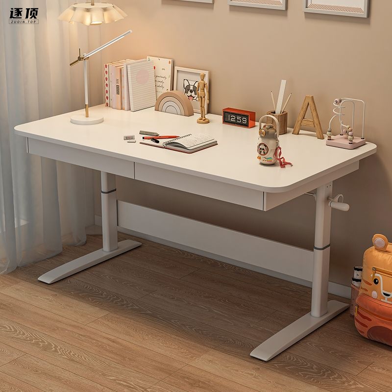 Elevating desk Desktop student desk Bedroom computer desk Home writing desk Simple children's study desk desk