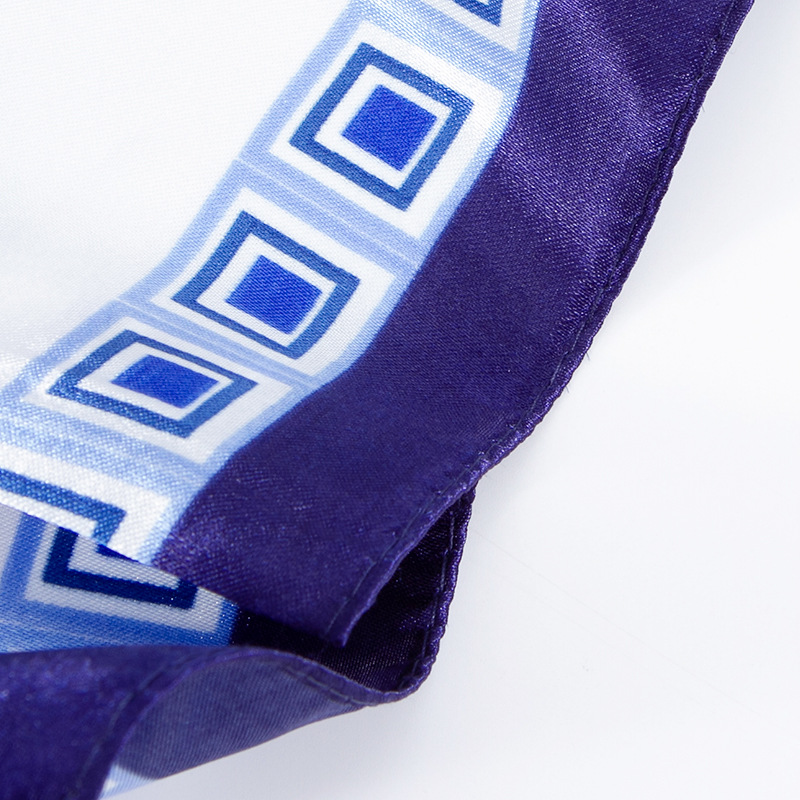 丝巾/方巾/丝巾定制/丝巾生态纺织品认证/纱巾细节图