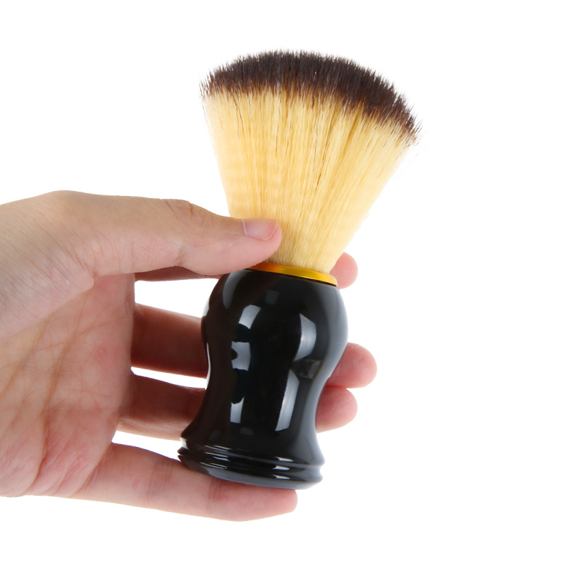 shanilak Hair Salon Men's shaving brushes, nylon bristle beard brushes, home shaving and facial cleansing brushes, wooden handle shaving brushes Specification image