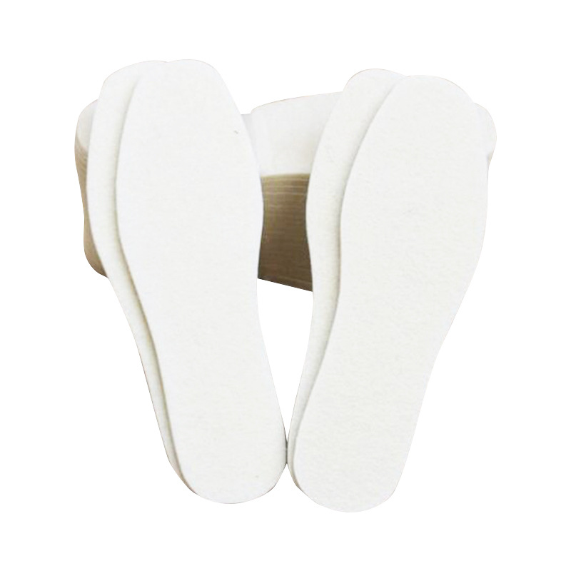 Manufacturers Wholesale Wool Felt Insole Camel Wool Insole Thickened Warm Sweat Absorption Wool Insole Spot Supply Item Picture