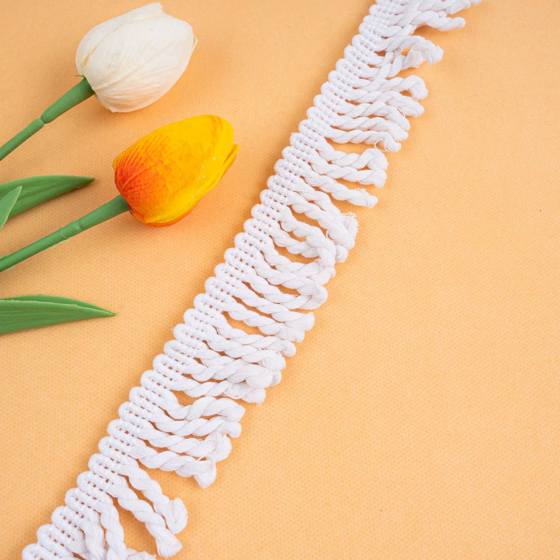 Beard, twisted rope, tassel, lace, clothing group, edge accessories, bedding, sofa, throw pillow accessories, beach umbrella edge decoration manufacturer Specification image