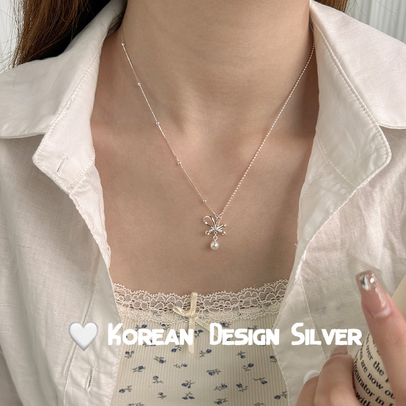 项链/不锈钢项链/首饰/珍珠项链/水钻瓜链项链产品图