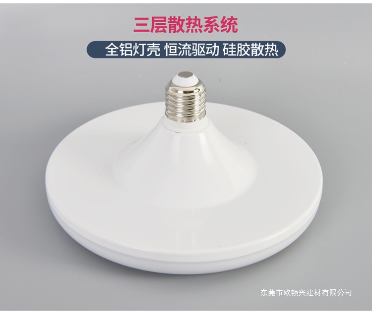 家用LED插头开关插座飞碟灯带线超亮简易灯炮照明悬挂式节能吊灯详情11