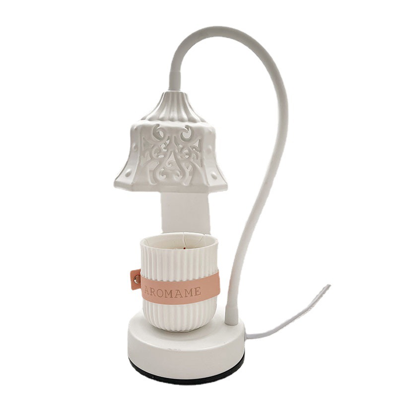 Bedroom Bedside Lamp No Fire Aromatherapy Lamp Atmosphere Melting Wax Lamp Candlestick Lamp Melting Candle Lamp Dimming Timing Night Lamp Lamp Item Picture