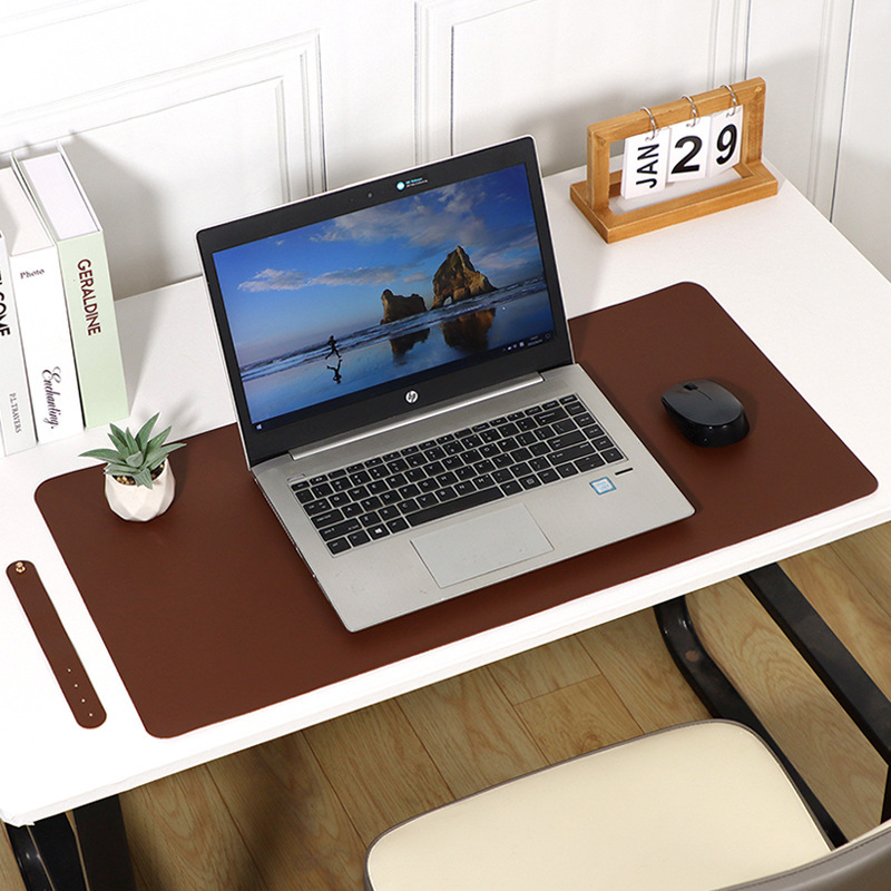 Leather mouse pad for computer office use Specification image