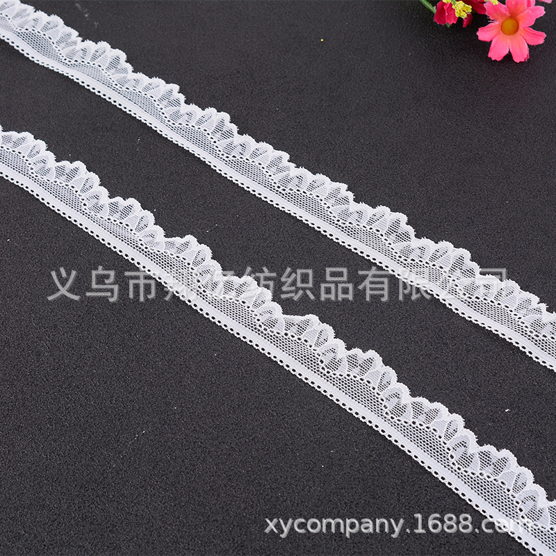 Wholesale of embroidered lace, nylon lace, lace, clothing accessories, curtains and wedding dress accessories in stock Item Picture