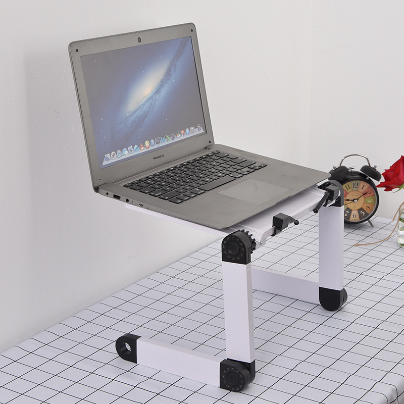 笔记本折叠电脑桌支架移动桌子懒人床上升降办公家用便携多用书桌详情图3