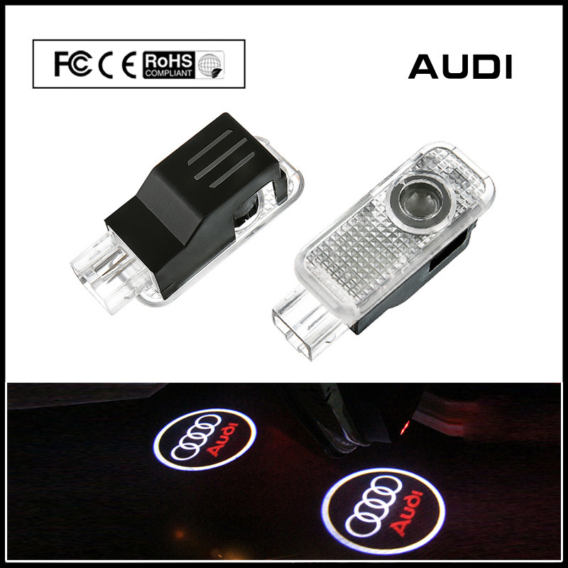 Suitable for Audi welcome light door projection welcome light car LOGO laser floor light