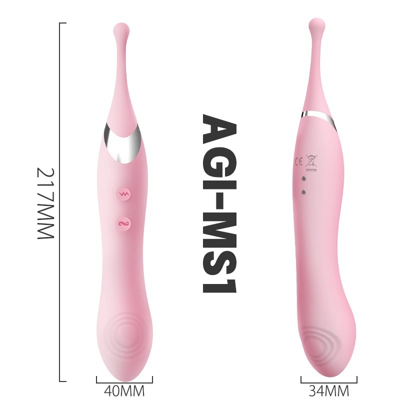 Double-sided tapping of the trendy pen creates a fun and vibrating G-point. Double-head instant trendy tapping of the trendy pen fairy full figure