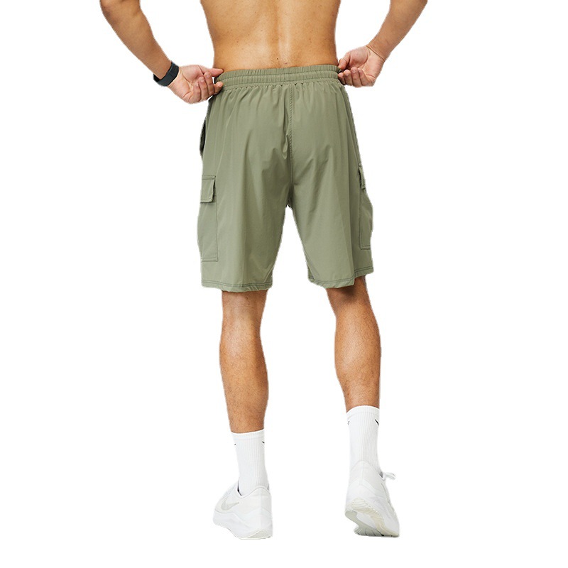 men's trendy workwear pants five-point sports shorts Item Picture