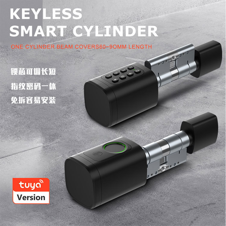 Graffiti control fingerprint smart lock core, all Bluetooth adjustable, universal apartment indoor office smart door lock