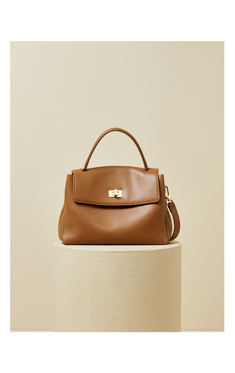 2025春夏新款头层牛皮通勤手提单肩复古简约大容量女包箱包皮具男士包袋详情24