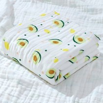 Cotton gauze baby bath towel Newborn swaddle blanket baby blanket Soft newborn gauze towel Children's bath towel