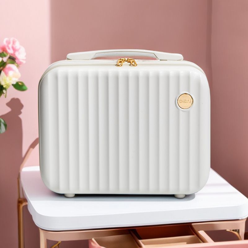 手提箱伴手礼便携收纳化妆箱14寸迷你小收纳包旅行大容量行李箱