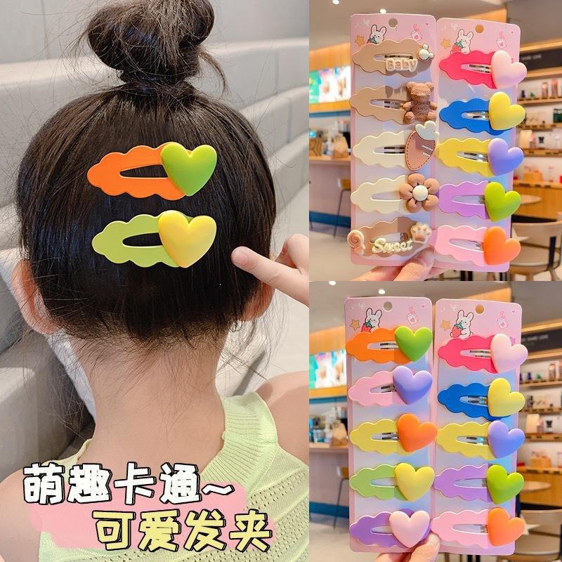 Children's Hair Clip Bb Clip Broken Hair Girls Back Hair Clip Baby Clip 2023 New Girls Hair Clip Headwear details Picture