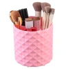 360-degree rotating pen holder, large-capacity makeup brush bucket, desktop storage box, cosmetics and lipstick storage box, rotating bucket Item Picture