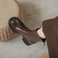 女式皮靴实物图