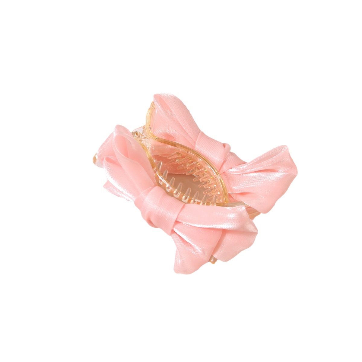 Tiktok Boom Gauze Bow Clip Princess Bun Hair Clip Summer Hair Clip Ponytail Clip Item Picture