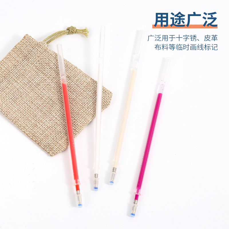 Leather cloth special high temperature fading pen replacement core clothing plate design marking marker pen color eliminator pen Application Scenario