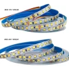 12v5v dual-color temperature LED surface mount light strip, 2835 three-tone light, 120 lights, 180 lights, self-adhesive intelligent mirror soft light strip Specification image