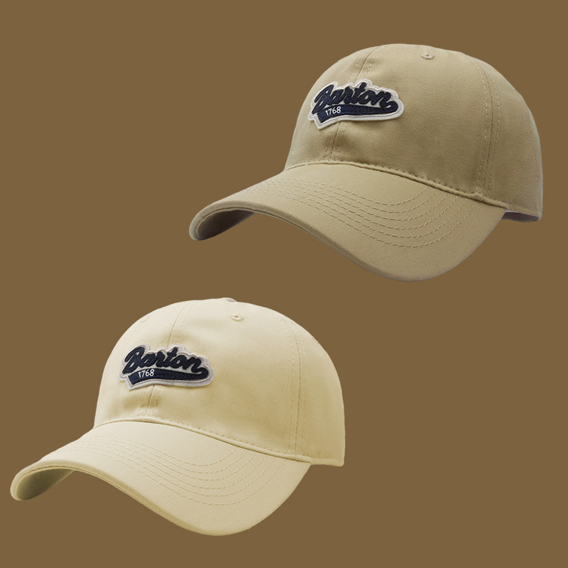 Korean Version Of The New Large Size Soft Top Baseball Cap Big Head Around The Face Small Cap Sunblock Wide Brim Big Face Cap details Picture