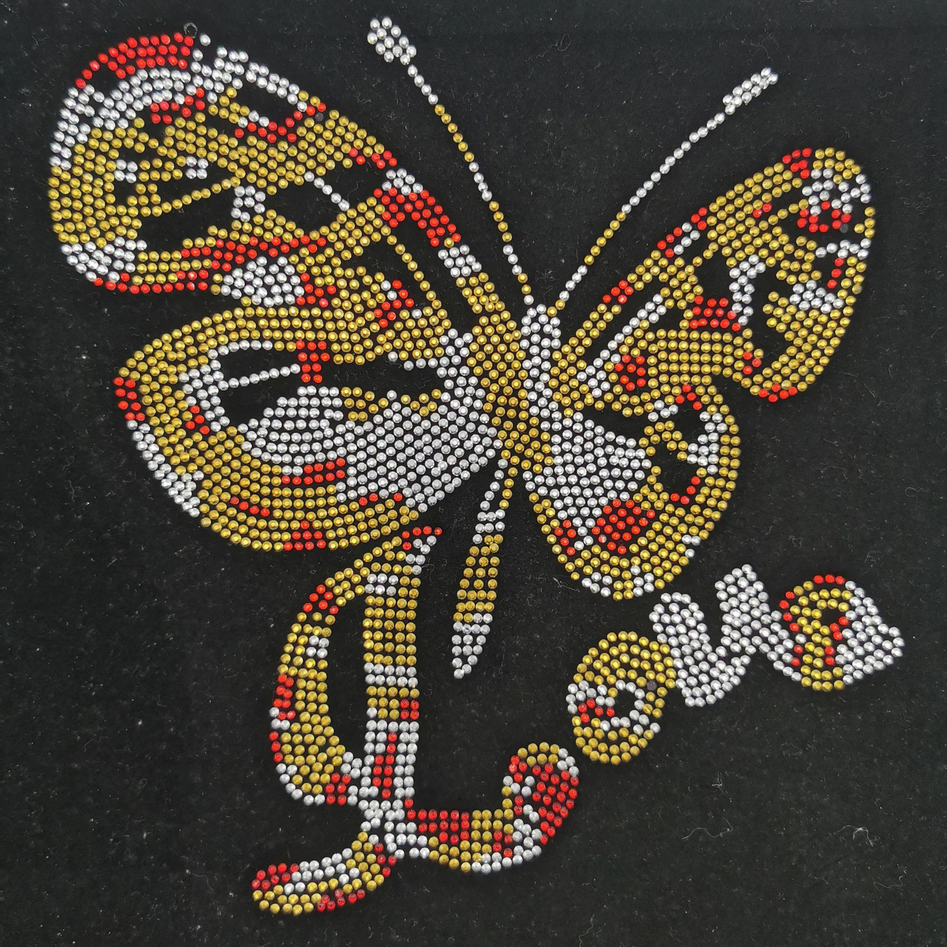 Gallo Animal Diamond Hot Painting Hot Picture Trend Explosion To Sample Design Spot Flat Bottom Diamond Wholesale Butterfly Flower Eagle details Picture