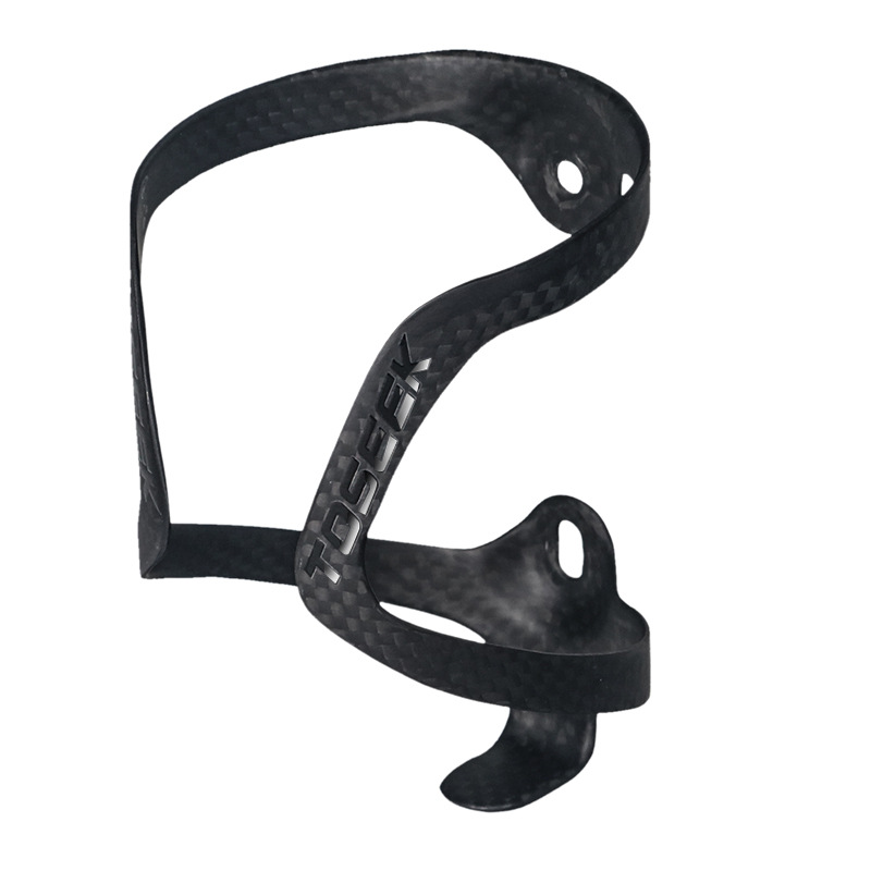 Cross-border exclusive supply of new ultra-light bicycle accessories, carbon fiber water bottle rack, cycling outdoor sports water bottle rack manufacturer Item Picture