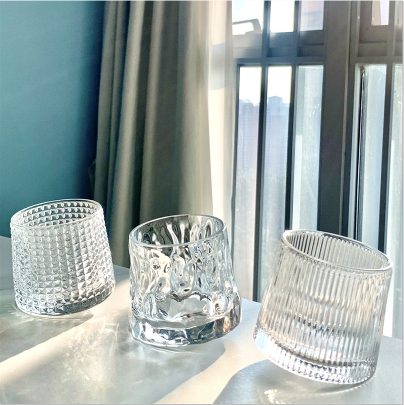 玻璃杯/水杯/玻璃杯茶具/高硼硅玻璃/玻璃杯男女夏季时尚产品图