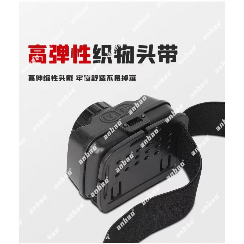 The new cross-border P50 zoom sensor headlamp USB charging head with red light outdoor camping waterproof mountain climbing night running light Application Scenario