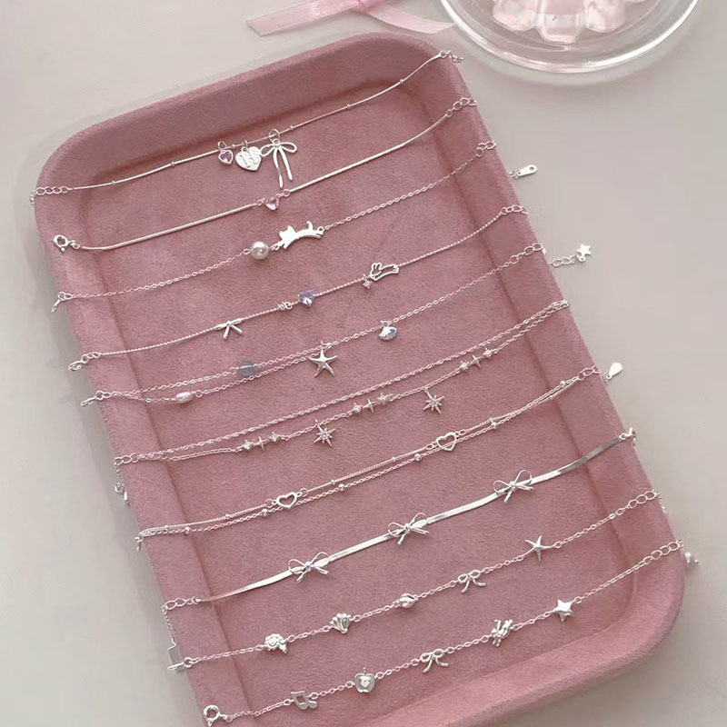 S925银新中式珍珠手链女简约大气高级感小众设计2025新款手饰