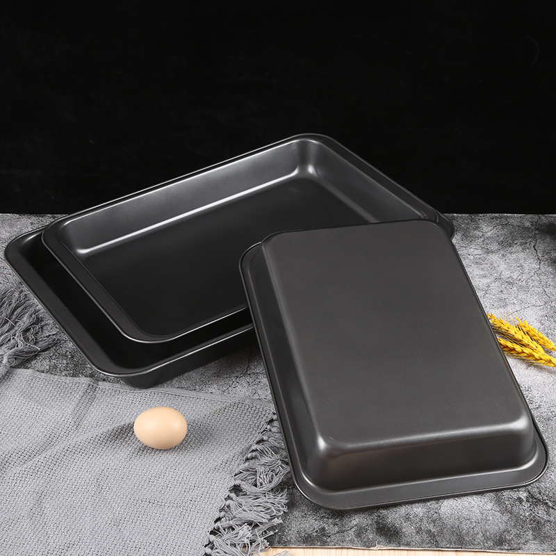 Rectangular Baking Tray Carbon Steel Non-Stick Cake Baking Oven Household Handmade Diy Baking Mold Manufacturers Can Be Wholesale details Picture