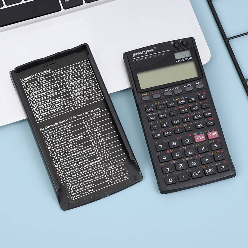 Yh-2000 Function Calculator Exam Students Dedicated Multi-Functional Scientific Calculator Wholesale Calculator Application Scenario