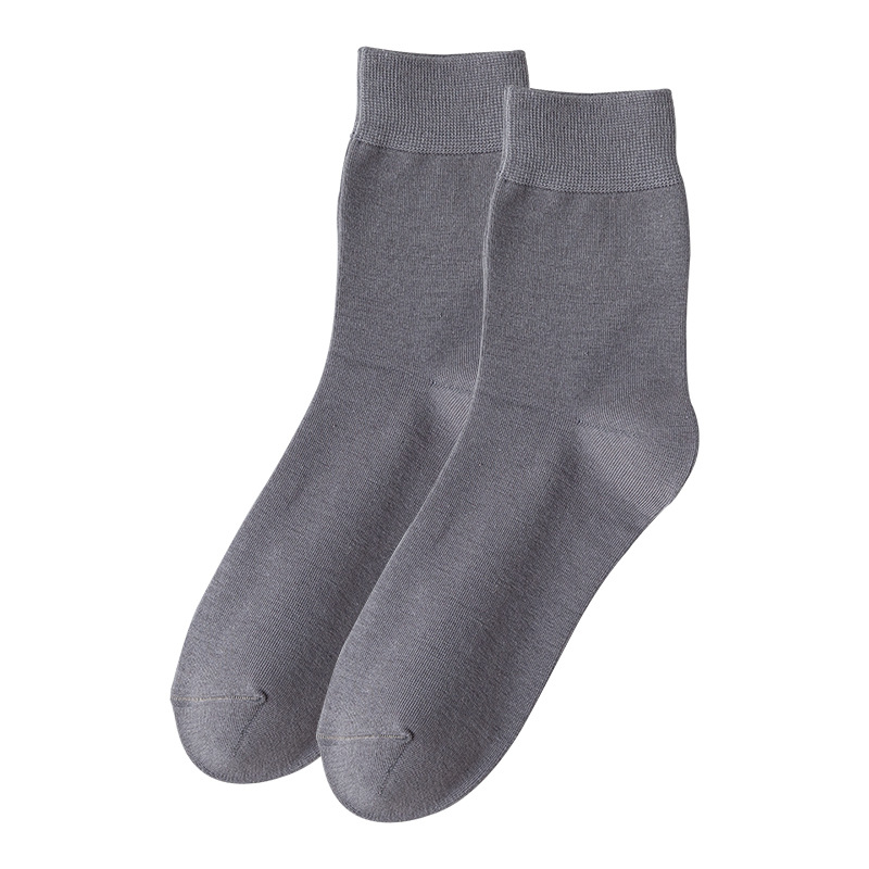 Socks stall a business socks men's summer solid color cotton socks thin breathable combed cotton socks Zhuji men's socks wholesale Item Picture