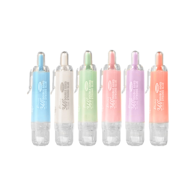 Spade Press Dot adhesive Correction tape type strong dot double-sided tape children's handmade high-viscosity quick-drying adhesive stick Item Picture